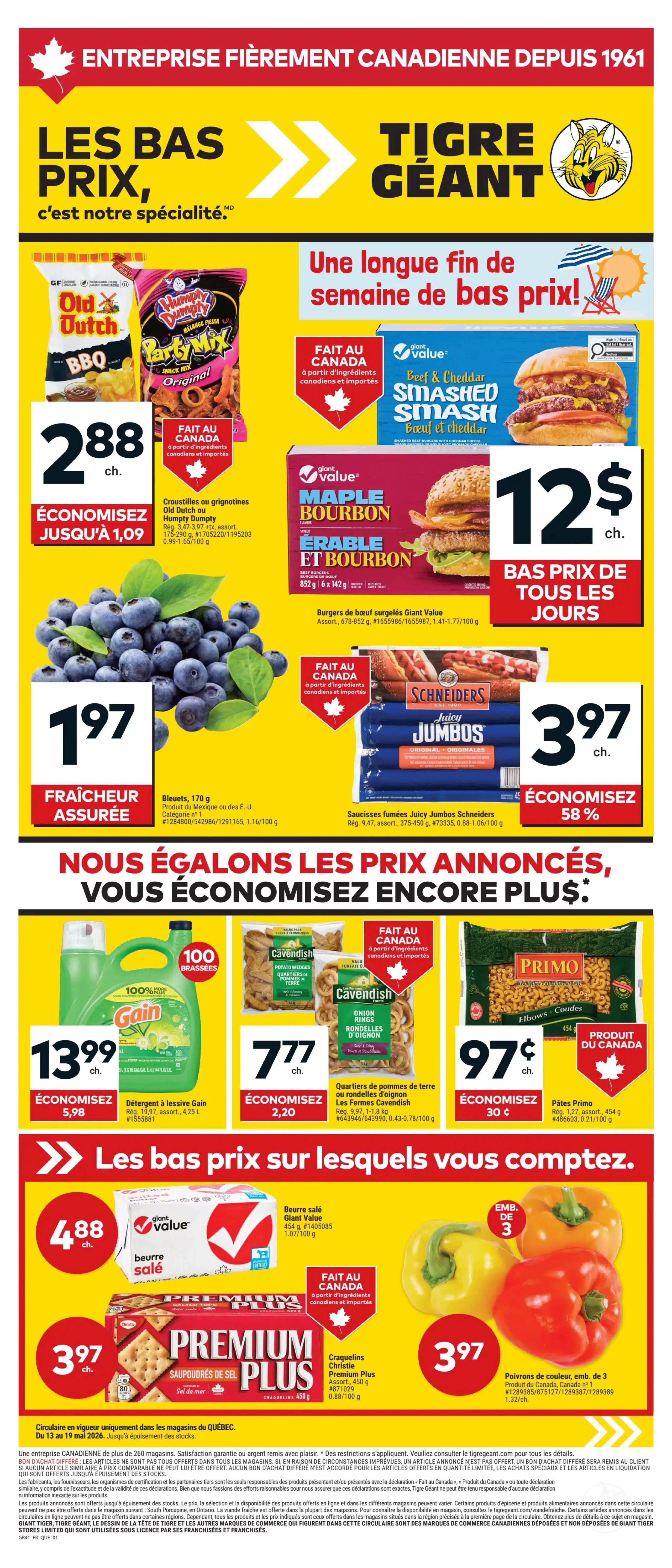 Circulaire Tigre Géant 13.05.2026